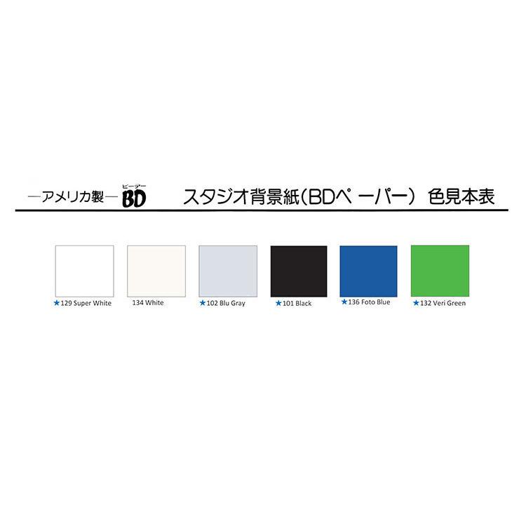 BDスタジオ背景紙 ショート5.5サイズ 0.8mx5.5m 2本選べる6色 商品撮影