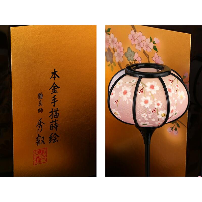 お雛様の手あぶり火鉢金蒔絵高蒔絵節句向きかぶと大根蒔絵