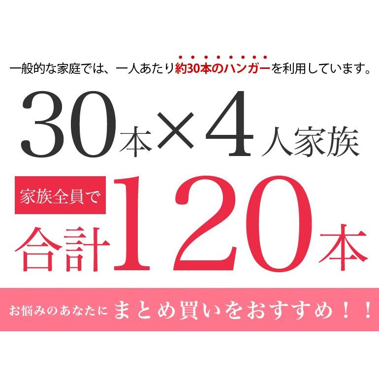 ハンガー 極太PVCハンガー 100本セット ハンガ−すべらない 10本単位で選べる16色 PVC おしゃれ set まとめ買い |  | 09