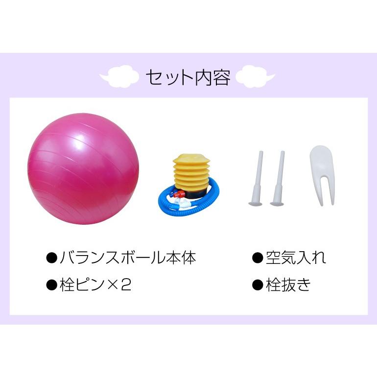 バランスボール 65cm フットポンプ付き ダイエット骨盤ヨガボール Yogaball 東京ハンガー Travel Life 通販 Yahoo ショッピング