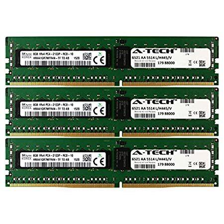 アメリカ直輸入品A-Tech Hynix IC DDR4 24GB Kit 3X 8GB 1Rx4 PC4-17000 2133MHz for Lenovo Thin送料込み！ 周辺機器、記憶装置