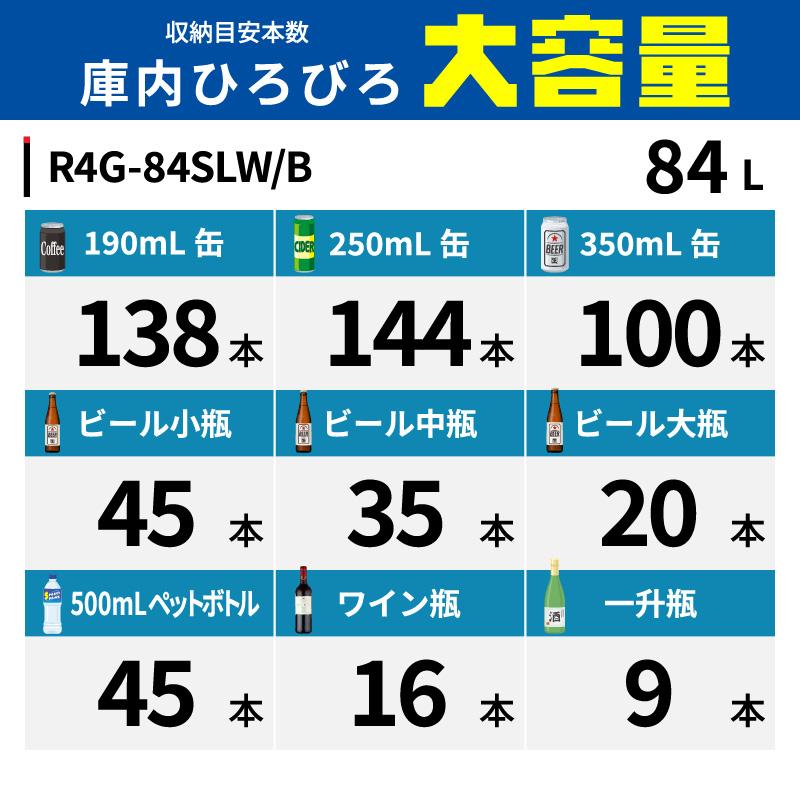 レマコム 4面ガラス冷蔵ショーケース 卓上型 R4G-84SLW フォーシーズン