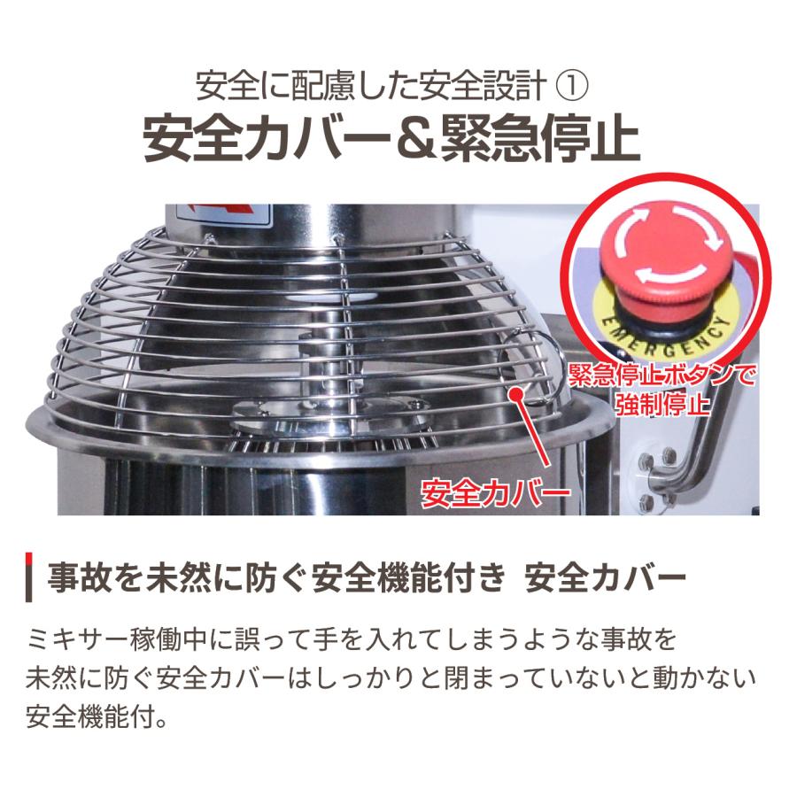 レマコム 業務用ミキサー RMB-20 インバーター制御 撹拌速度10段階切替