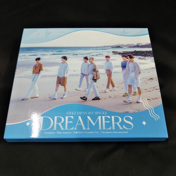 ATEEZ/DREAMERS TYPE-B 中古CD+DVD・送料無料！（ケース割れ箇所あり