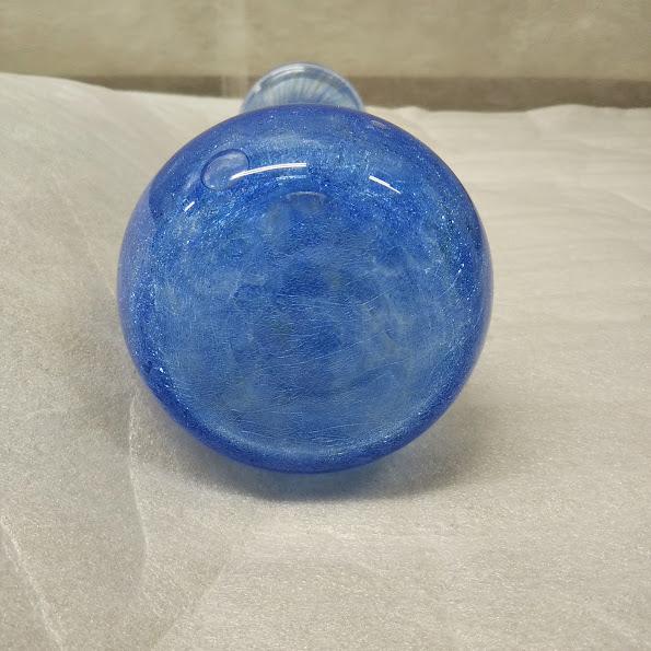 KITAICHI GLASS/北一硝子 花瓶・ブルー（未使用）送料無料