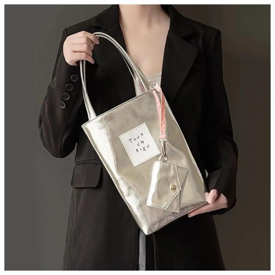 キタムラ トートバッグ ショルダーバッグ クラッチバッグ セット シルバー