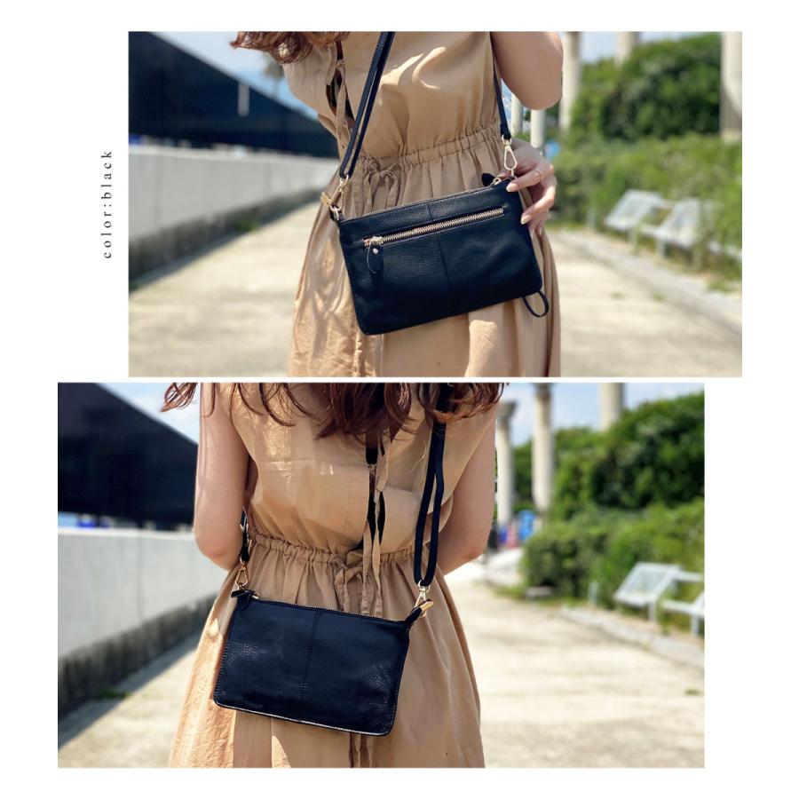 ショルダーバッグ お財布バッグ 3way 軽い 小さめ 斜めがけ バッグ