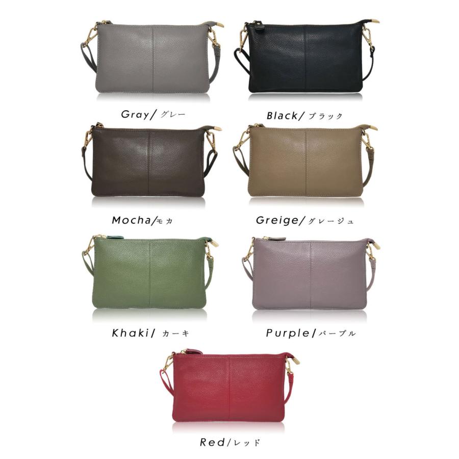 ショルダーバッグ お財布バッグ 3way 軽い 小さめ 斜めがけ バッグ