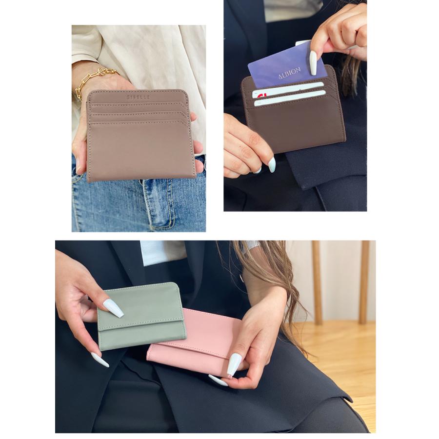 ミニ財布 財布 レディース メンズ 薄財布 ミニウォレット 小さい財布 薄い スリム 牛革 BOX型 小銭入れ カード入れ | ブランド登録なし | 06