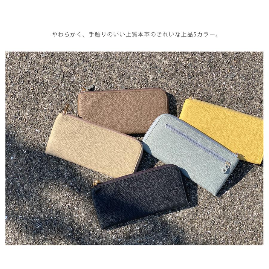 長財布 ブランド レディース 大容量 軽量 薄い 使いやすい 財布 30代 40代 50代 スリム 薄型 磁気防止 スキミング防止 L字ファスナー 花柄 | GISELLE | 18