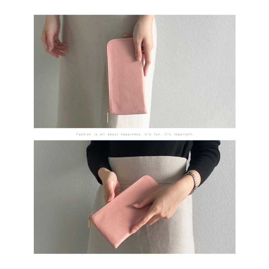 長財布 ブランド レディース 大容量 軽量 薄い 使いやすい 財布 30代 40代 50代 スリム 薄型 磁気防止 スキミング防止 L字ファスナー 花柄 | GISELLE | 23