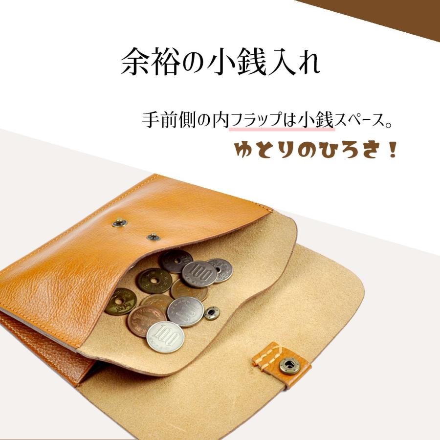 通帳ケース レディース メンズ 通帳入れ 本革 イタリアンレザー ポーチ 小銭入れ カードケース お札入れ 財布 トラベルケース パスポート マルチポーチ 送料無料 | DomTeporna Italy | 08