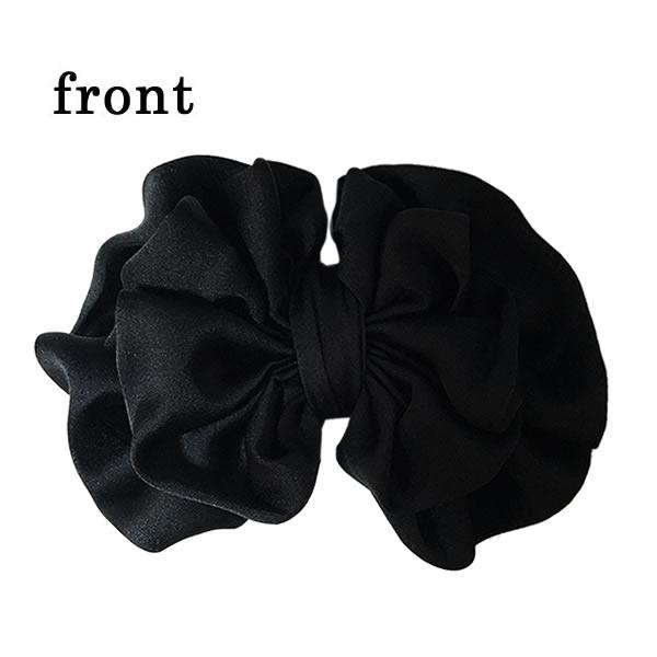 アップリケ リボン モチーフ サテン 縦15cm×横21cm バラ 薔薇 花 フラワー 手芸 手作り リメイク デコ カスタム ハンドメイド プレゼント ギフト | ブランド登録なし | 01