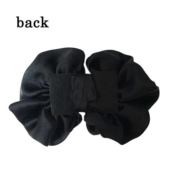 アップリケ リボン モチーフ サテン 縦15cm×横21cm バラ 薔薇 花 フラワー 手芸 手作り リメイク デコ カスタム ハンドメイド プレゼント ギフト | ブランド登録なし | 02