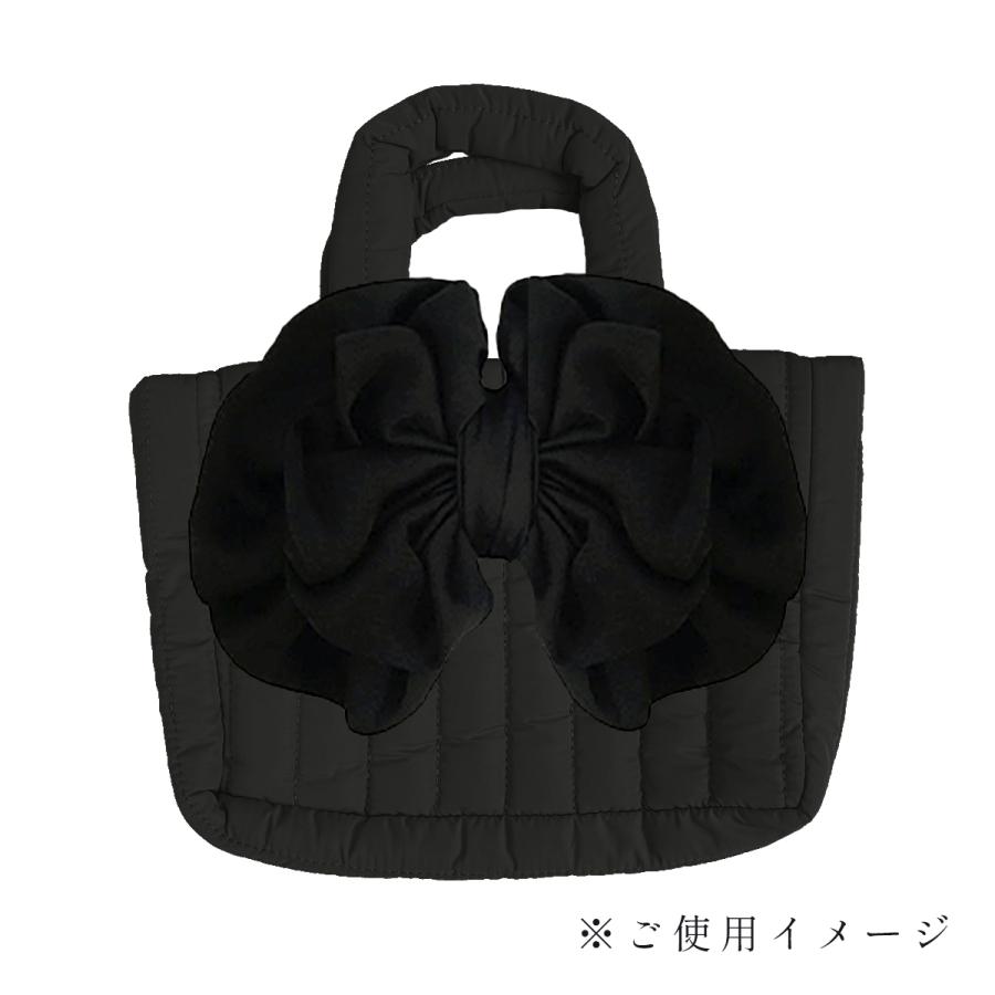 アップリケ リボン モチーフ サテン 縦15cm×横21cm バラ 薔薇 花 フラワー 手芸 手作り リメイク デコ カスタム ハンドメイド プレゼント ギフト | ブランド登録なし | 04