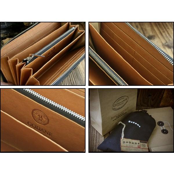 【未使用品】GODANE ゴダン 長財布 ブラウン 長財布 メンズ GODANE ゴダン 人気 ブランド 本革 ワニ革 クロコ