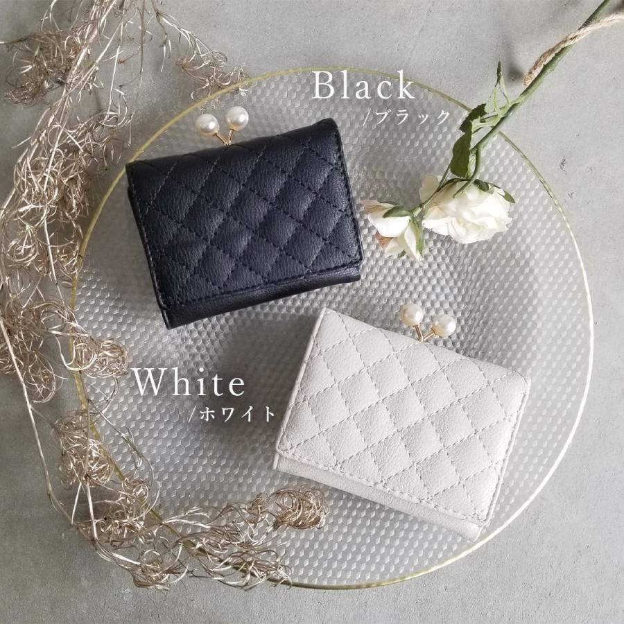 レディース 財布 三つ折り ミニ財布 がま口 コンパクト パール調 レディース 財布 三つ折り ミニ財布 がま口 コンパクト パール調