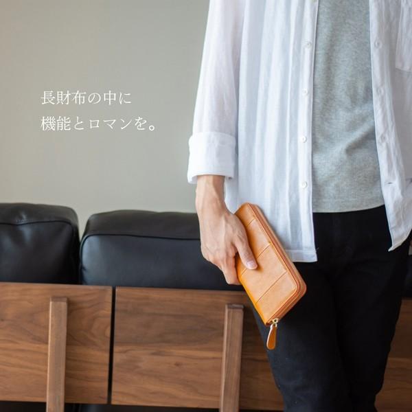 財布 長財布 メンズ ギャルソン 本革 イタリアンレザー 大容量 ギャルソンウォレット ラウンドファスナー 小銭入れ ブランド 多機能 | DomTeporna Italy | 06