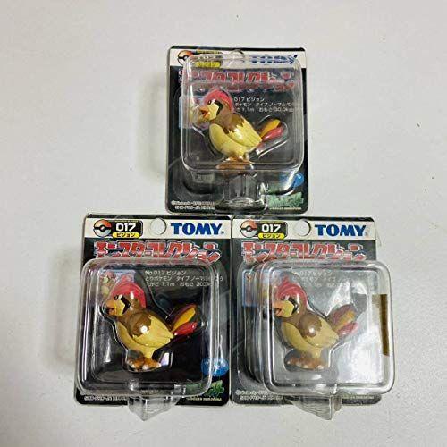 最新人気 ポケットモンスター モンスターコレクション モンコレ 初期 ピジョン 3個セット フィギュア ポケモン Tomy 希少 レア 当時物 New限定品 Dosen Moestopo Ac Id