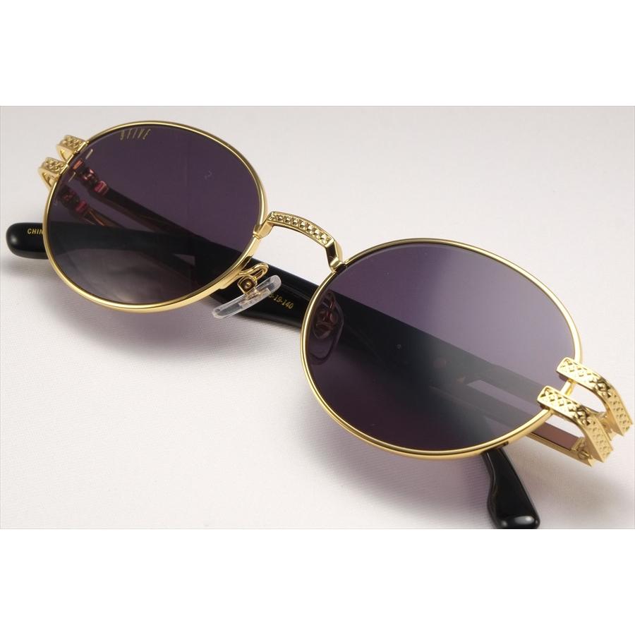 9five ナインファイブ メガネ サングラス LOTUS ロータス Black