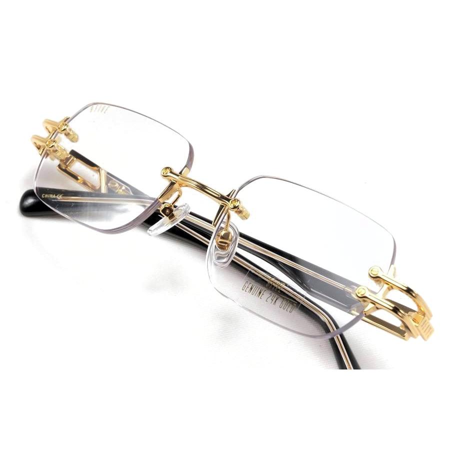 9five ナインファイブ 眼鏡 メガネ PURITY プリティー 24K GOLD Claer