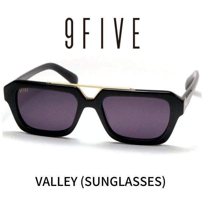 9five ナインファイブ 眼鏡 メガネ サングラス VALLEY ヴァリー Black