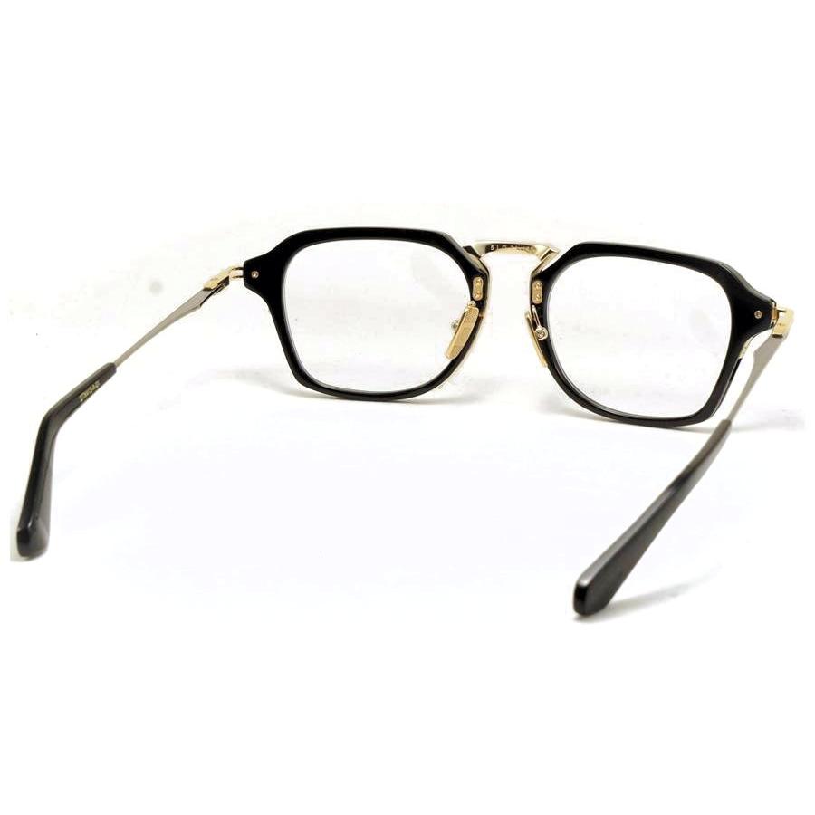 DITA ディータ メガネ 眼鏡 AEGEUS アーガス DTX413-A-01 Black-White Gold-Black Palladium wの画像