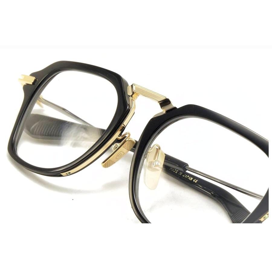 DITA ディータ メガネ 眼鏡 AEGEUS アーガス DTX413-A-01 Black-White Gold-Black Palladium wの画像