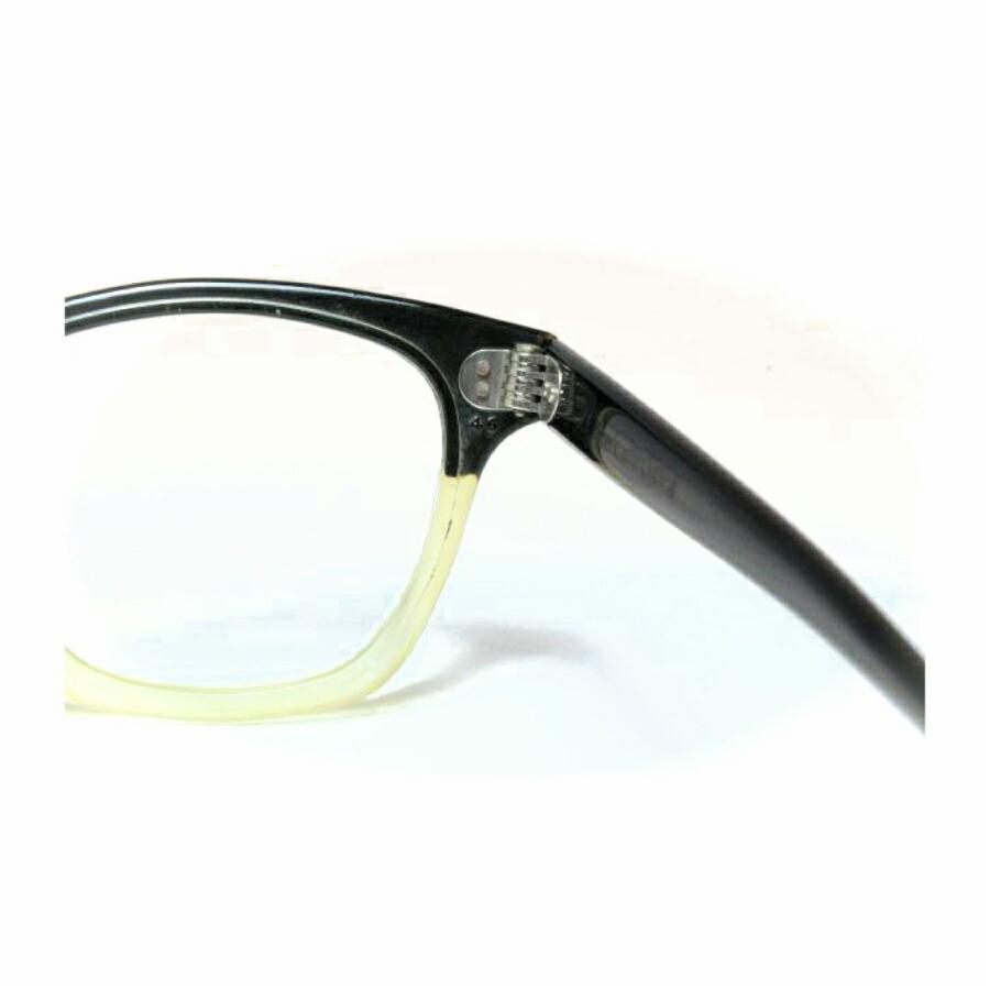 AMERICAN OPTICAL 1950'S BLACK YELLOW アメリカンオプティカル