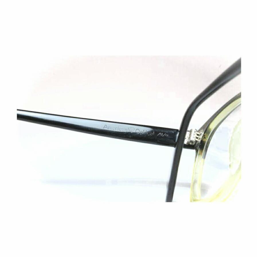 AMERICAN OPTICAL 1950'S BLACK YELLOW アメリカンオプティカル
