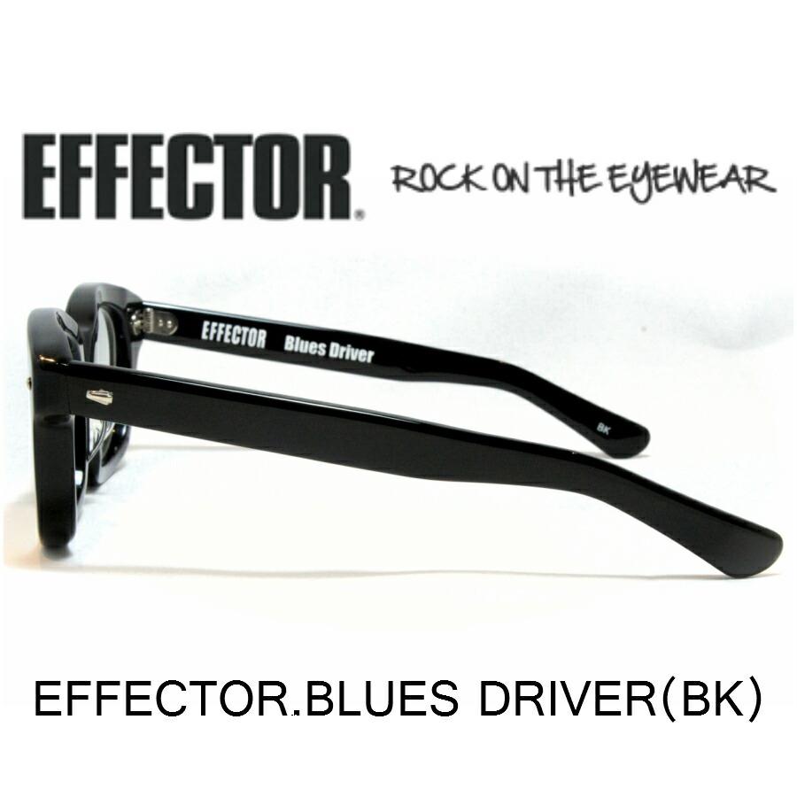 EFFECTOR エフェクター　眼鏡　メガネ　BLUES DRIVER ブルースドライバー　BK　ブラック｜reminence｜03