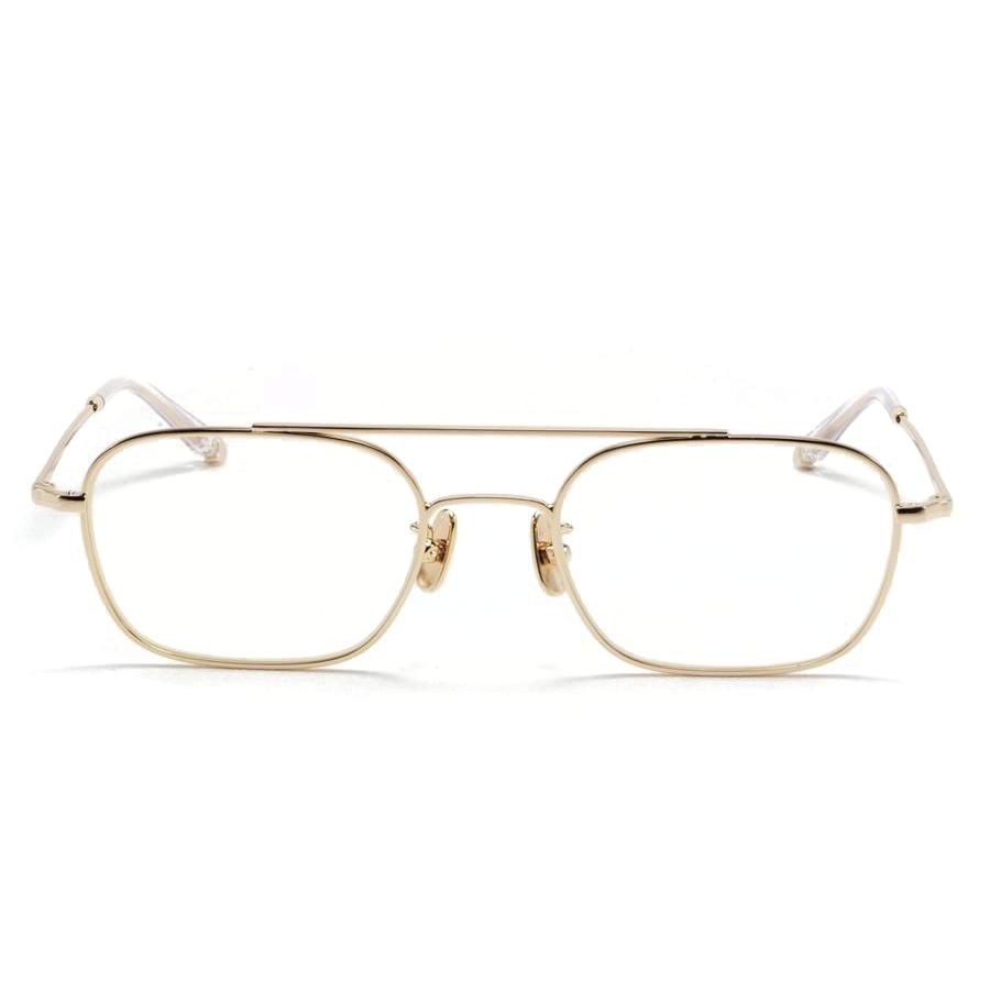 A.D.S.R. adsr メガネ 眼鏡 CEDRIC セドリック 02 a Gold ゴールド クリア ADSR エーディーエスアールの画像
