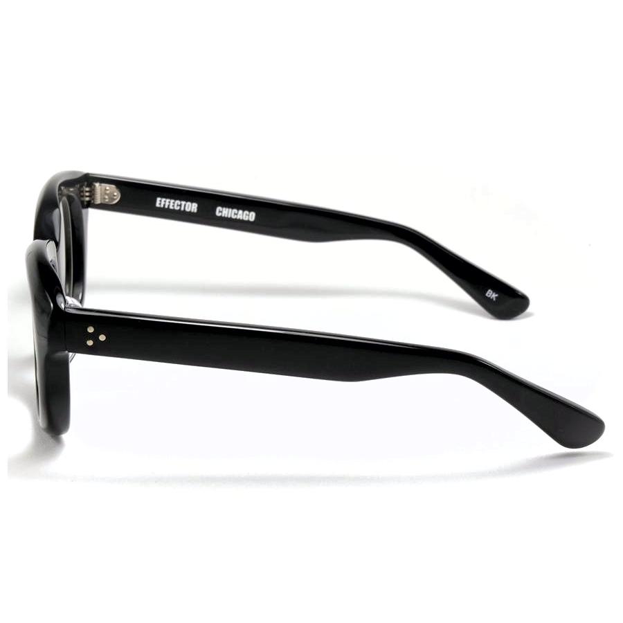 EFFECTOR エフェクター 眼鏡 メガネ CHICAGO シカゴ BK ブラック