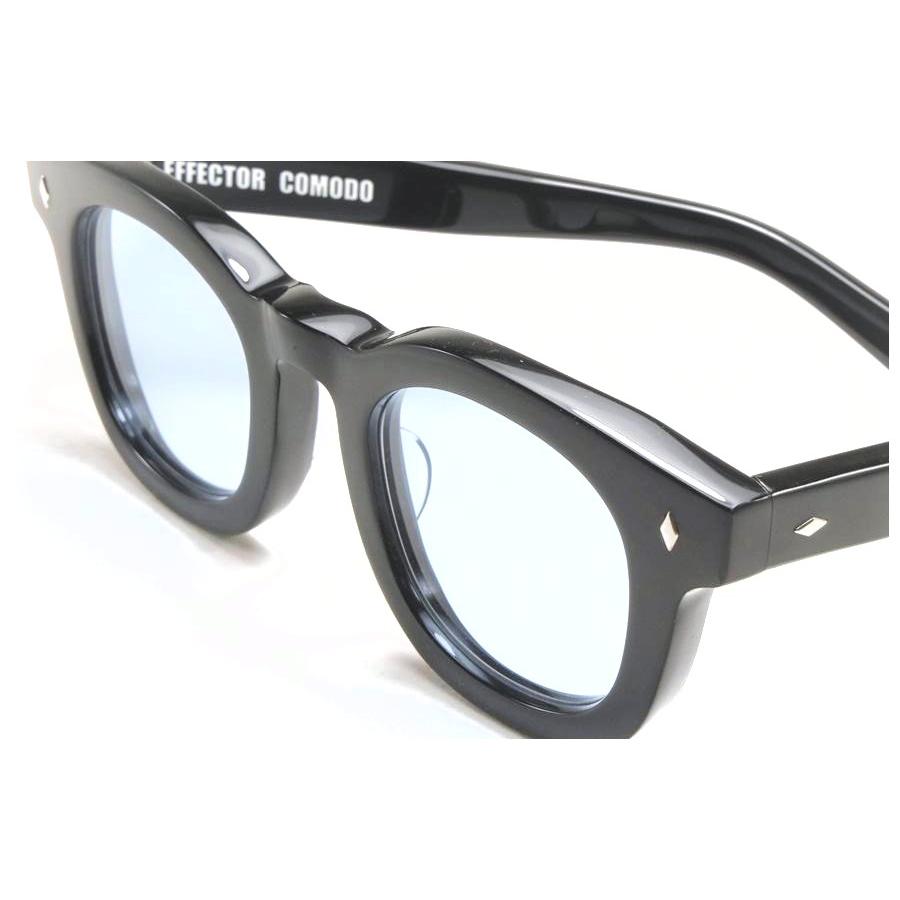 超美品 EFFECTOR COMODO BK BLACK サングラス EFFECTOR エフェクター サングラス メガネ COMODO コモド BK