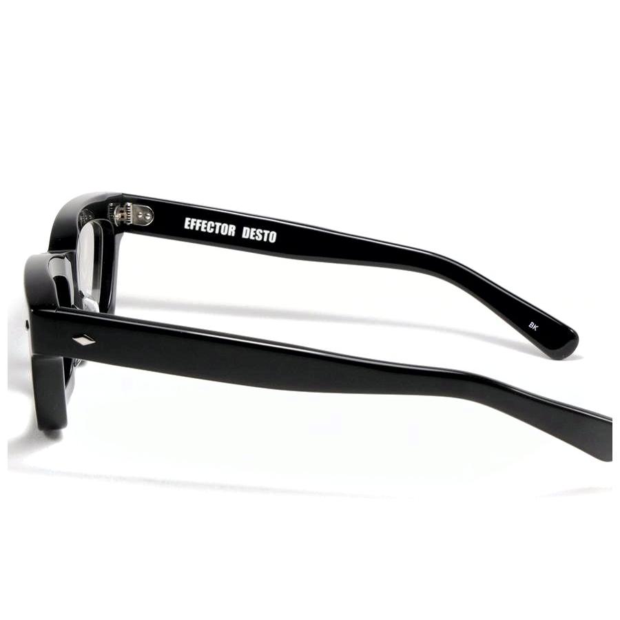 EFFECTOR エフェクター 眼鏡 メガネ DESTO デスト BK ブラック