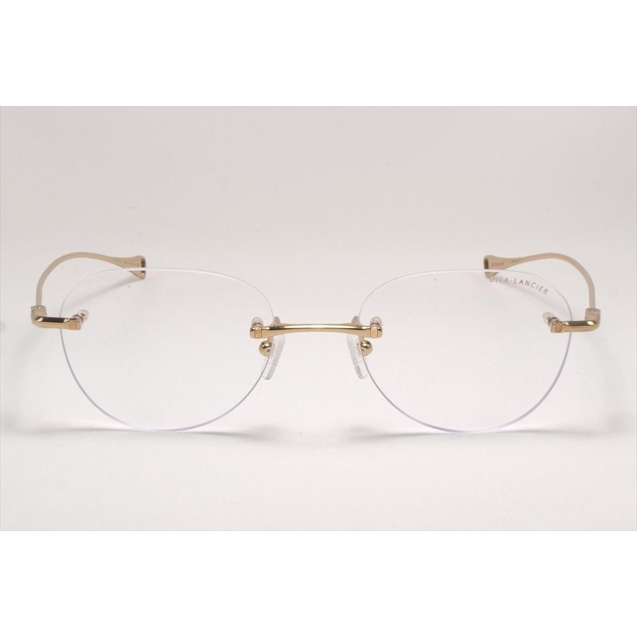 DITA ディータ ランシア メガネ 眼鏡 LSA-121 DLX121 A 01 Gold Sand w Clearの画像