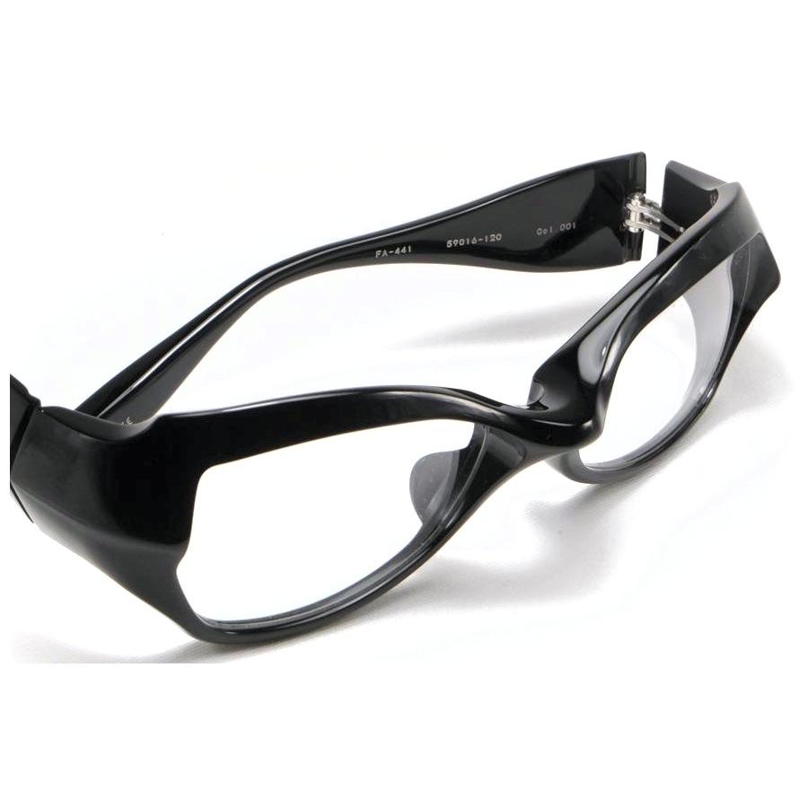 FACTORY900 FA-441 col.001 黒 美品 ケース付 ファクトリー900 メガネ 眼鏡 FACTORY900 FA441 001 ブラック