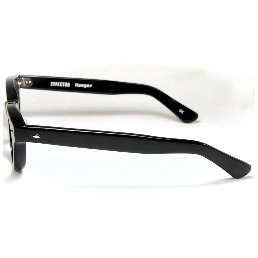 EFFECTOR エフェクター 眼鏡 メガネ flanger フランジャー BK ブラック