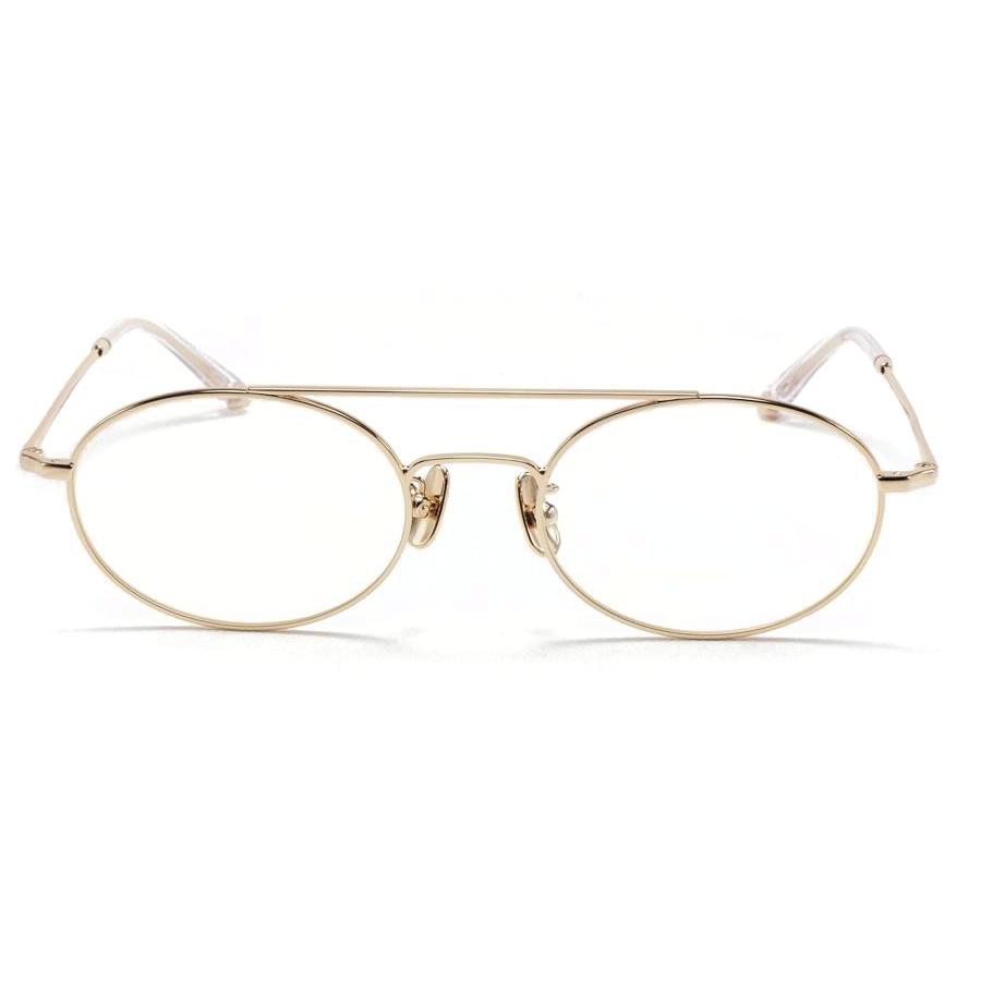 A.D.S.R. adsr メガネ 眼鏡 JEAN ジーン 02 a Gold ゴールド クリア ADSR エーディーエスアールの画像