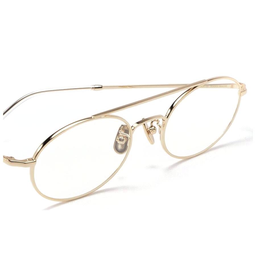 A.D.S.R. adsr メガネ 眼鏡 JEAN ジーン 02 a Gold ゴールド クリア ADSR エーディーエスアールの画像