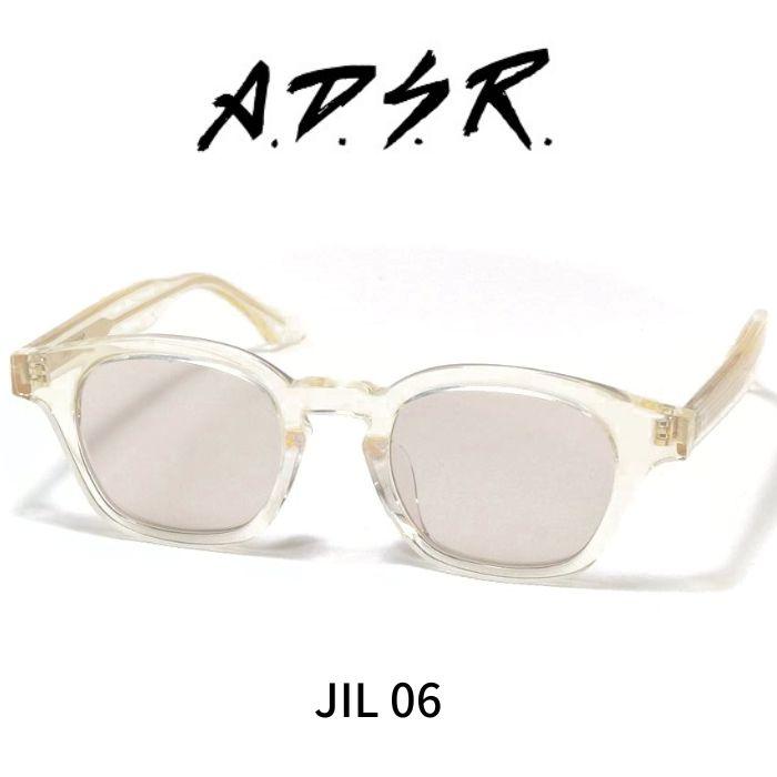 A.D.S.R. adsr サングラス JIL ジル 06 (Clear Yellow/ Lt Brown) ADSR