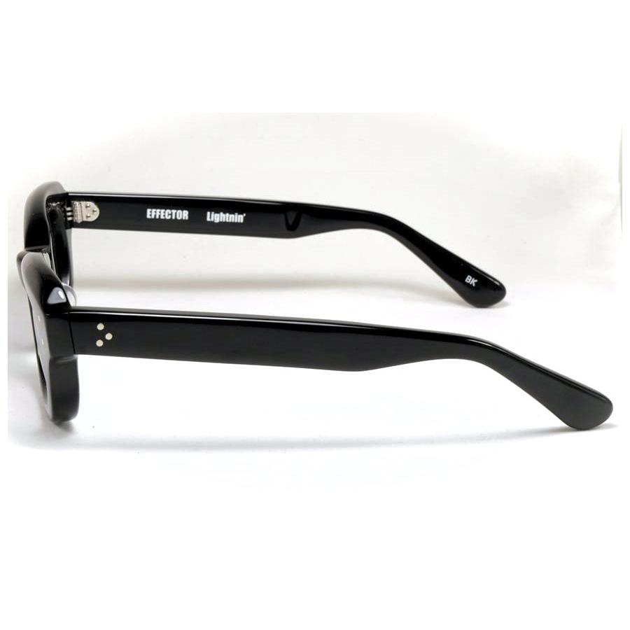 EFFECTOR エフェクター メガネ サングラス Ligtnin' ライトニン BK ブラック グレーレンズ