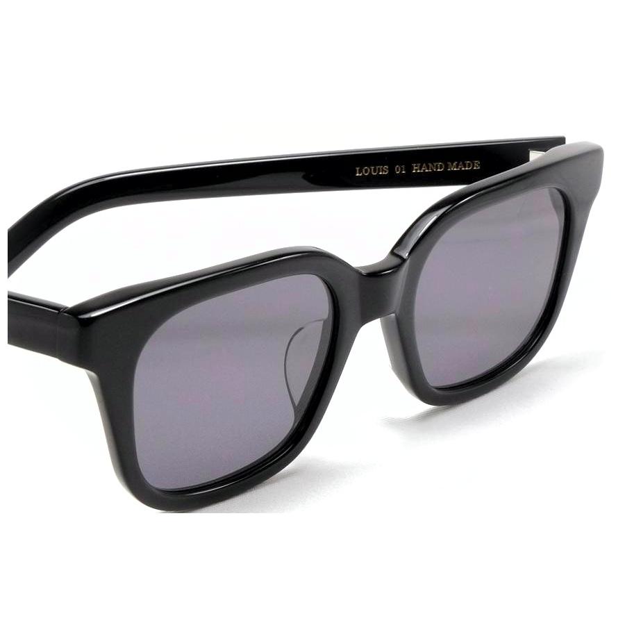 A.D.S.R. adsr サングラス LOUIS ルイス 01 Shiny Black/ Black ADSR