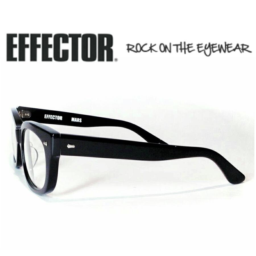 EFFECTOR エフェクター 眼鏡 メガネ MARS マーズ BK ブラック