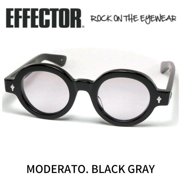 EFFECTOR エフェクター サングラス メガネ MODERATO モデラート BK 