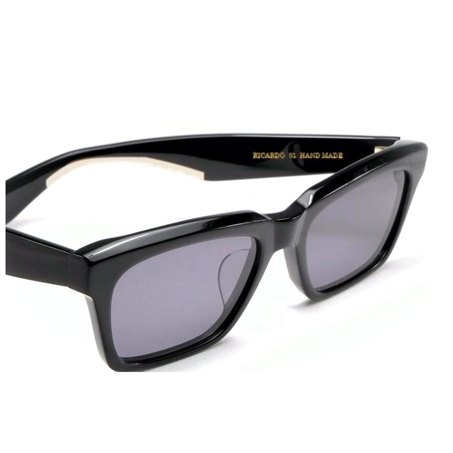 A.D.S.R. adsr サングラス RICARDO リカルド 01 (Shiny Black/ Black