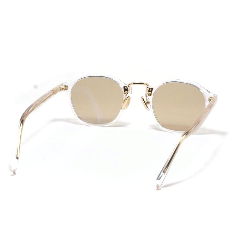 A.D.S.R. adsr サングラス SATCHMO2 サッチモ202 Clear Gold / Brown