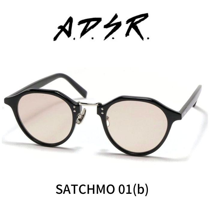 A.D.S.R. adsr サングラス SATCHMO サッチモ 01 b ブラック