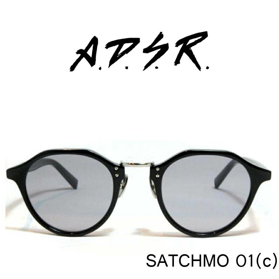 付属品有A.D.S.R. ADSR SATCHMO 01 サッチモ ブラック A.D.S.R. adsr サングラス SATCHMO サッチモ 01(c) ブラック