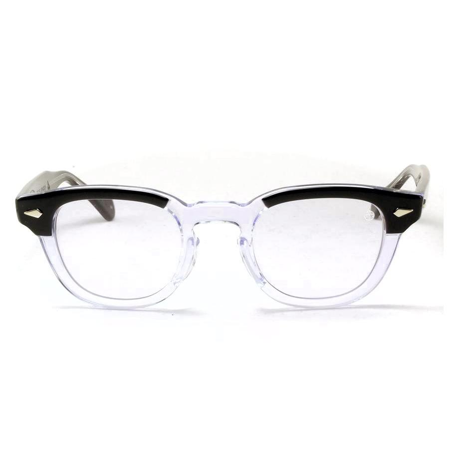 タートオプティカル アーネル 眼鏡 メガネ TART OPTICAL ARNEL JD-04 size46 BK CB クリア ブラック